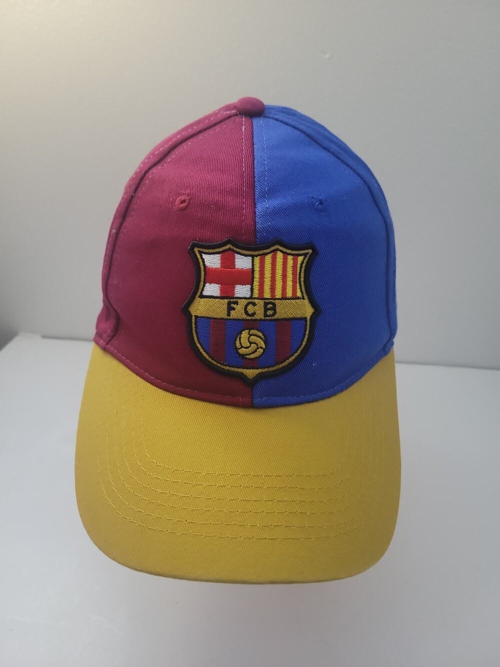 FCB Barcelona Baseball Cap Hat Snapback Multicolor Adjustable